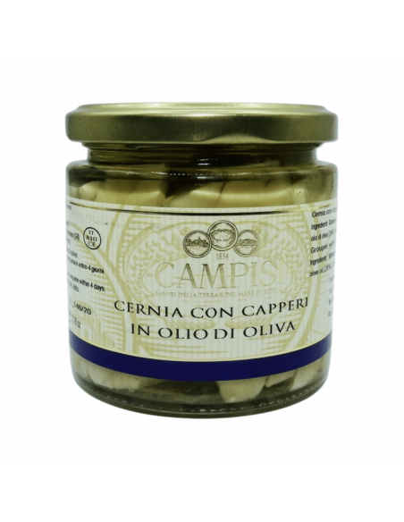 Mérou aux Câpres 220 gr Campisi