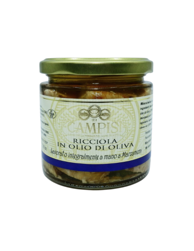 Amberjack en Aceite de Oliva 220 gr Campisi