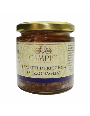 Amberjack Stücke (Buzzonaglia) 220 gr Campisi