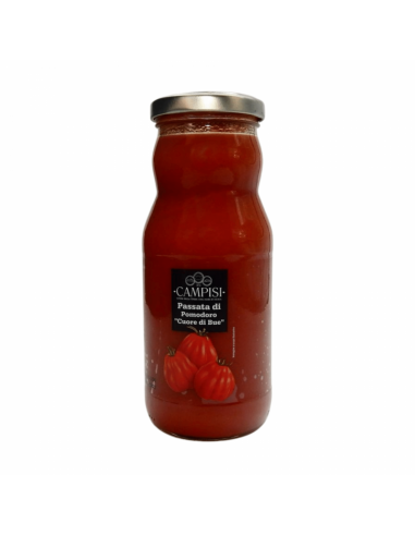 Puré De Tomate Corazón De Buey 360 gr Paquete De 12 Campisi