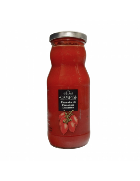 Passata di Pomodoro Datterino 360 gr Conf 12 pz Campisi