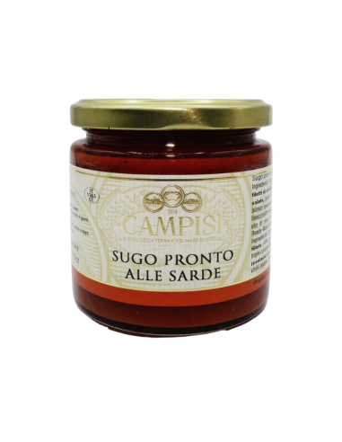 Ready-to-use sauce with sardines 220 gr Campisi