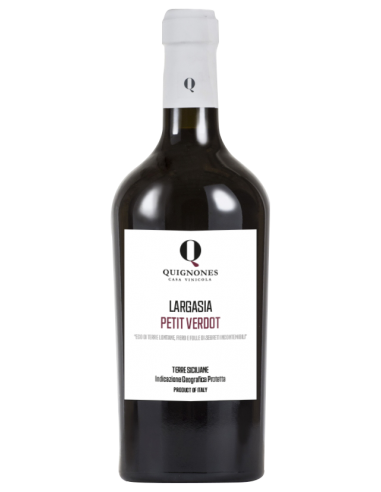 Largasia Petit Verdot IGP Terre Siciliane 75 cl Quignones