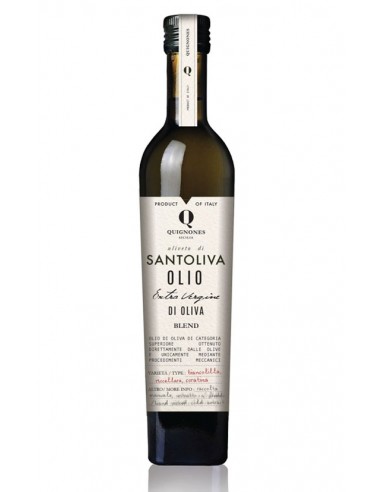 Huile d'Olive Vierge Extra Santoliva Bouteille 25 cl Quignones