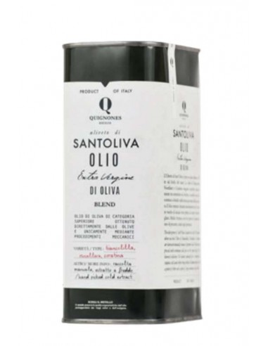 Aceite de Oliva Virgen Extra Santoliva Lata 1 litro Quignones