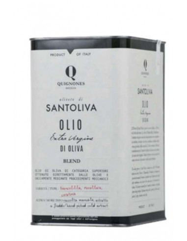 Santoliva Aceite de Oliva Virgen Extra 5 lt Lata Quignones