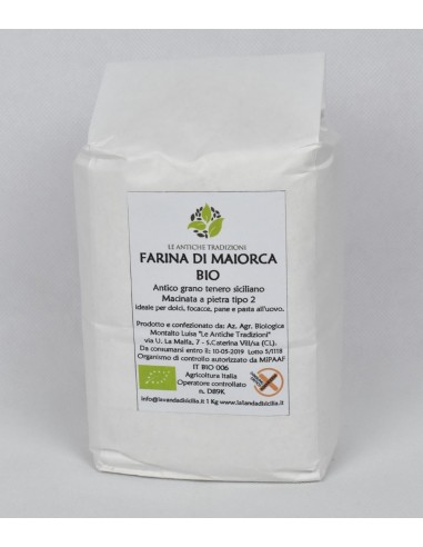 Harina Mallorca Ecológica 1 kg Le Antiche Tradizioni