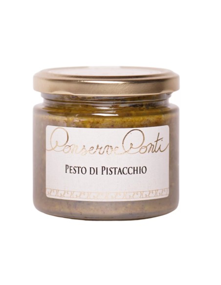 Pesto de pistaches à l'huile d'olive extra vierge 190 gr