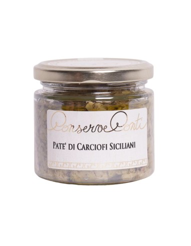 Paté di carciofi siciliani in olio extravergine d’oliva 190 gr