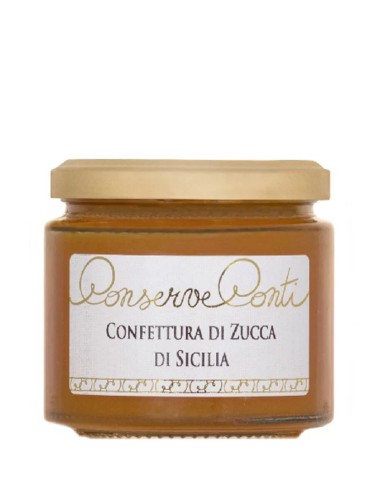 Confiture de potiron sicilienne 190 gr Conserve Conti