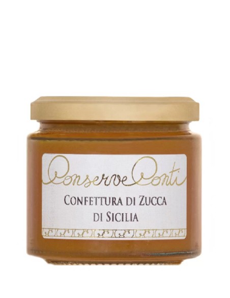 Confiture de potiron sicilienne 190 gr Conserve Conti