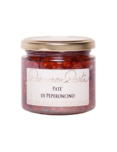 Pâté de piment sicilien à l'huile d'olive extra vierge 190 gr