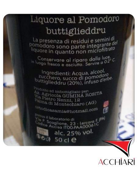 Tomate 50 cl (Présidium Slow Food) Azienda Agricola Gumina