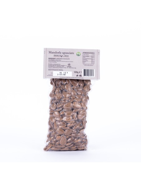 Natural shelled almonds 500 gr Tenuta Paradiso