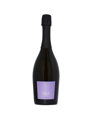 Brut white sparkling wine Lele Chardonnay 75 cl