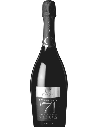 Coppola 71 Brut DOP Organic Sparkling Wine 75 cl Coppola 1971