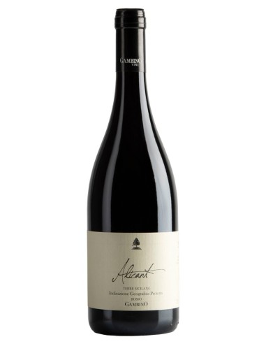 Alicant Rosso PGI Terre Siciliane 75 cl Gambino Vini