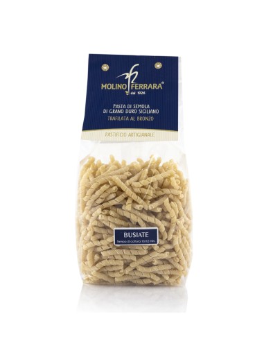 Sémola De Trigo Duro Siciliana Busiate 500 gr Molino Ferrara