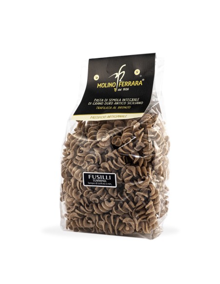 Tumminia Ancient Sicilian Wholemeal Durum Wheat Fusilli 500 gr