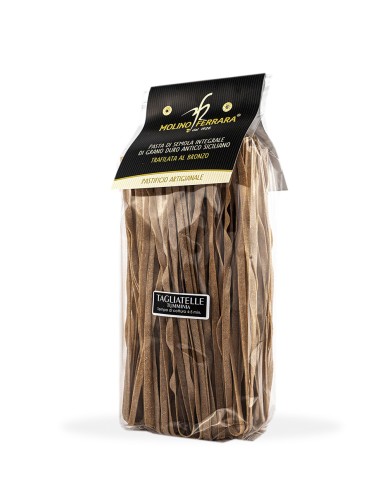 Tumminia Ancient Sicilian Wholemeal Durum Wheat Tagliatelle 500