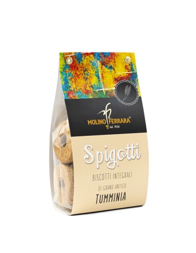 Spigotti Biscotti Integrali di Grano Duro Antico Siciliano