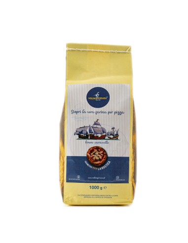 Pizza Flour Caravelle La Rustica Line size 1 kg Molino Ferrara