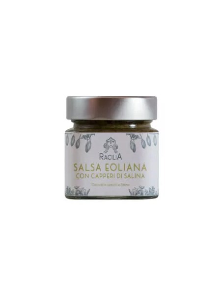 Salsa Eoliana con capperi di Salina Racilia