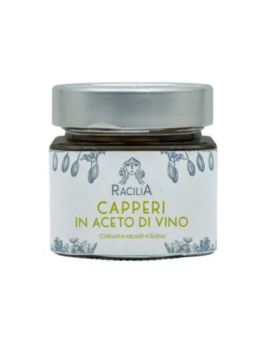 Salina capers in Racilia wine vinegar