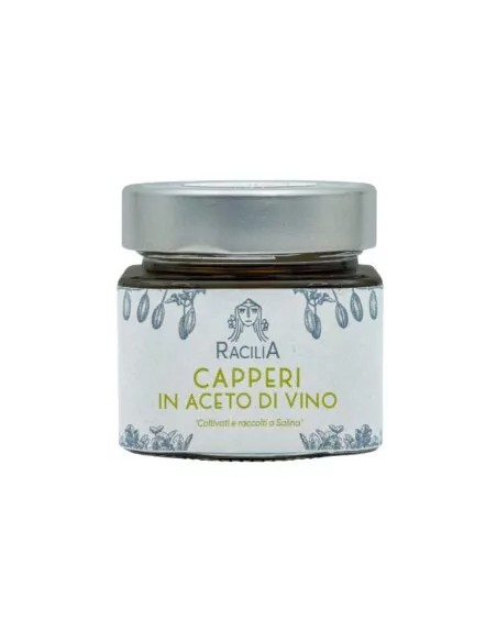 Salina capers in Racilia wine vinegar