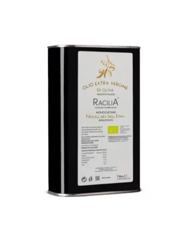 Nocellara dell'Etna Aceite monocultivar EVO Bio 1 lt Racilia