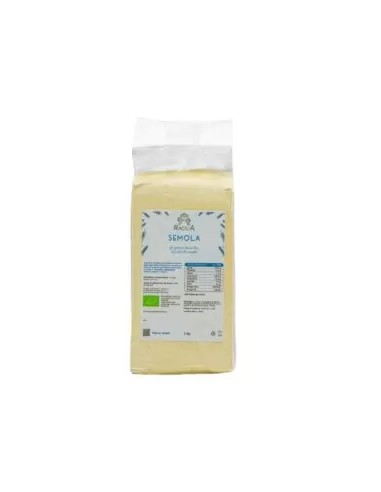 Organic Russello durum wheat semolina flour Racilia