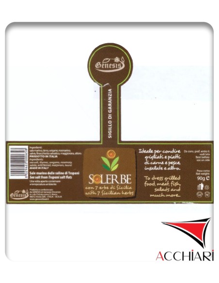 Solerbe Die 7 Kräuter Siziliens 75 gr Genesis