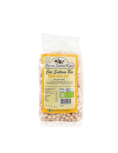 Garbanzos Sultán ecológicos 100 gr Forno Santa Rita