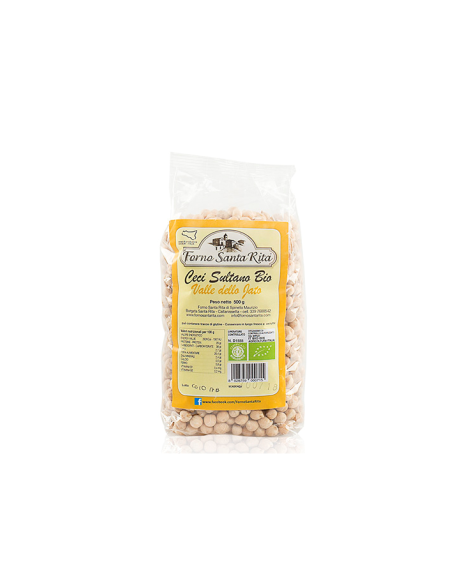 Garbanzos Sultán ecológicos 100 gr Forno Santa Rita