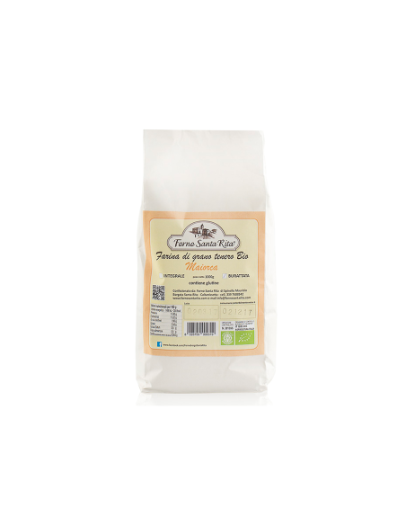 Organic Mallorca Wholemeal Flour 500 gr Forno Santa Rita