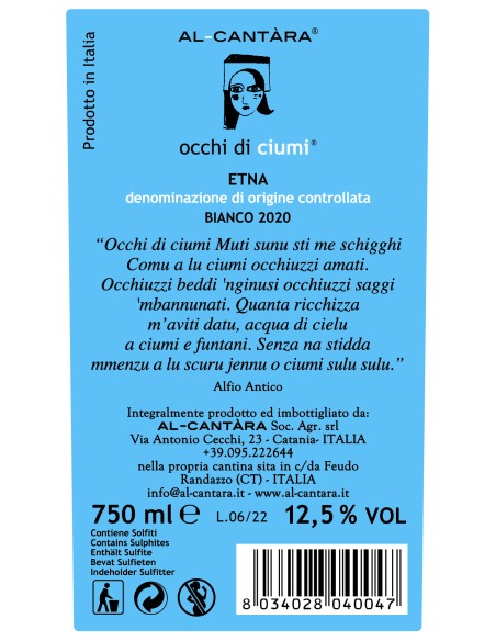 Occhi di ciumi Etna DOC 75 cl Al Cantàra