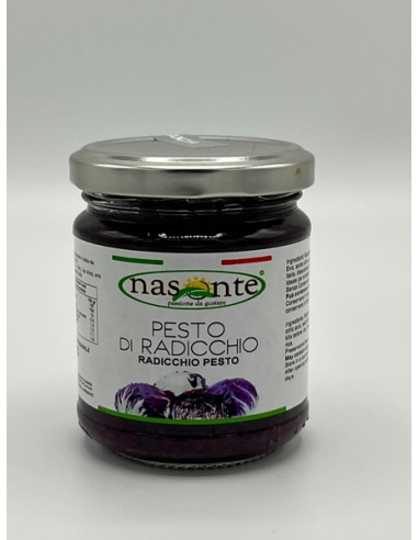 Pesto di radicchio 190 gr Nasonte