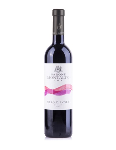 Nero d'Avola Sicilia DOC 75 cl (Acuarela) Barone Montalto