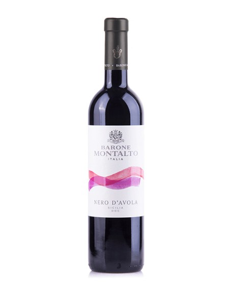 Nero d'Avola Sicilia DOC 75 cl (Acuarela) Barone Montalto