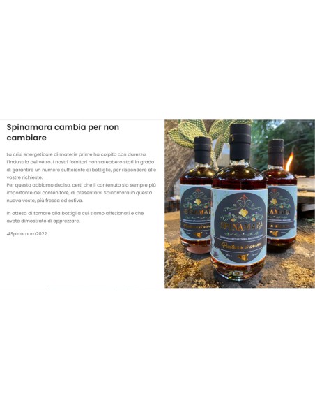 Spinamara 70 cl Disfruta de Sicilia