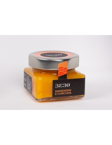 Confiture de mandarine et curcuma 160 gr 33 30