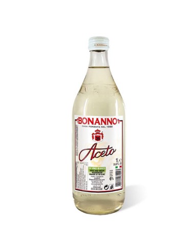 Vinaigre de vin blanc 1 lt Acetificio Bonanno