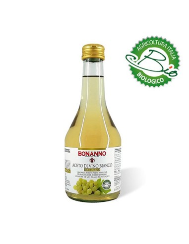 Vinagre de vino blanco ecológico 50 cl Acetificio Bonanno