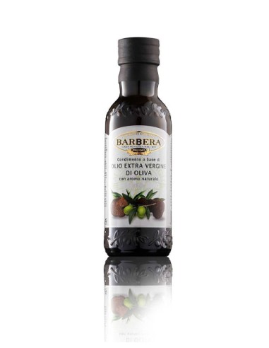 BLACK TRUFFLE Condiment based on extra virgin olive oil with