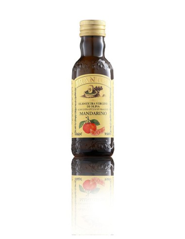 Condiment Mandarine à base d'Huile d'Olive Extra Vierge 25 cl