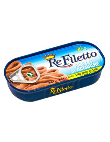 Filetti di Acciughe in olio di oliva 46 gr Pesce Azzurro