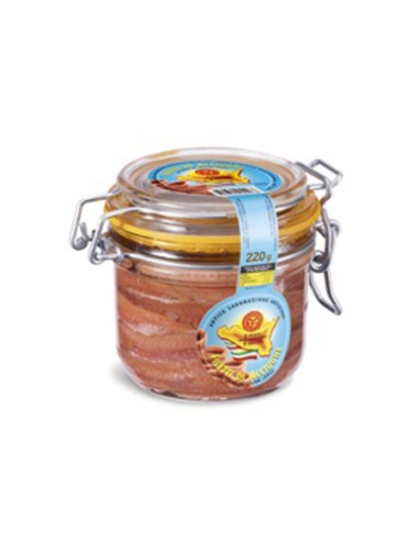 Anchovy fillets in airtight olive oil 220 gr Pesce Azzurro