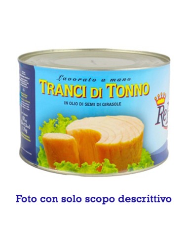 Tonno in olio di semi Refiletto 1 kg Pesce Azzurro