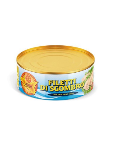 Sgombro sott'olio di semi lattina 2,5 kg Pesce Azzurro