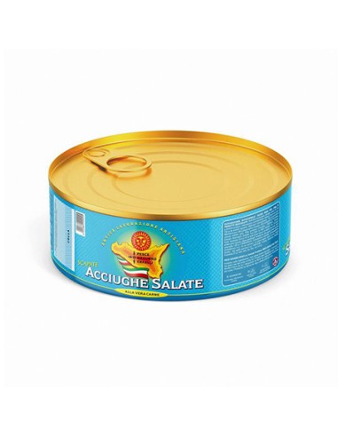 Acciughe salate 850 gr Pesce Azzurro